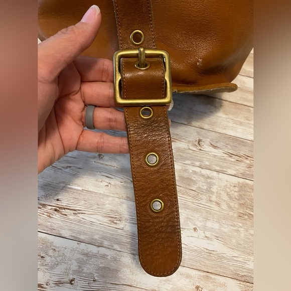 Vintage Coach Bucket Purse Brown Leather 80’s - Picture 6 of 14